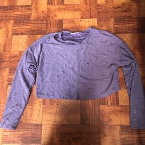 Purple rock star long sleeve